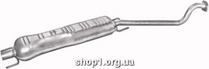 17.292 Резонатор (середній глушник) для Opel Astra G 1.6i/1.8i/2.0i 16V 98-