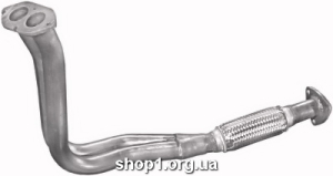 17.310 Труба глушника прийомна для Opel Astra F 1.7D hat. , sed. ,combi 91-95