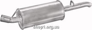 17.35 Глушник задній (кінцевий, основний) для Opel Rekord E 1.8/2.0S/E SDN 77-86
