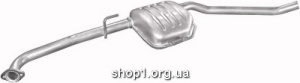 17.52 Резонатор (середній глушник) для Opel Omega 2.0i X20SE 8V kombi kat 94-