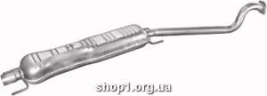17.561 Резонатор (середній глушник) для Opel Astra G 2.0 Di TD; 2,0 DTi TD 04/98 - 09/04