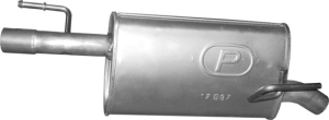 tłumik końcowy / rear silencer