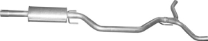 tłumik środkowy / central silencer