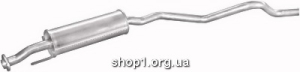 17.86 Резонатор (середній глушник) для Opel Astra 1.7D/TD 92-98
