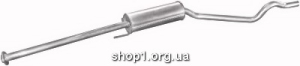 17.93 Резонатор (середній глушник) для Opel Astra 1.7D 3/4D 91-92