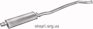 19.102 Резонатор (середній глушник) для Peugeot 406 2.0i kombi kat 95-