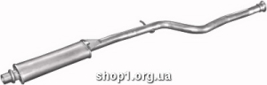 19.13 Резонатор (середній глушник) для Peugeot 106 1.4i/1.6i/1.4D/1.5D kat 91-96