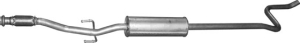 tłumik środkowy / central silencer
