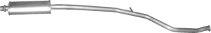 tłumik środkowy / central silencer