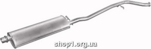 19.192 Резонатор (середній глушник) для Peugeot 406 2.0 -16V 99 -03