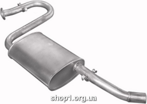 19.213 Глушник задній (кінцевий, основний) для Citroen Jumper I/Peugeot Boxer 2,5 Diesel 98-02 , 2,5 Combi Diesel 98-02