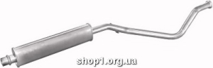 19.220 Резонатор (середній глушник) для Peugeot 307/ 307CC 2.0i -16V 01-