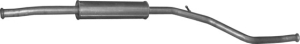 tłumik środkowy / central silencer