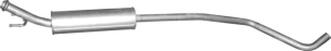 tłumik środkowy / central silencer