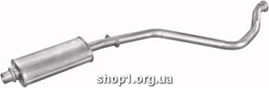 19.58 Резонатор (середній глушник) для Peugeot 306 1.8i 16S kat 93-98