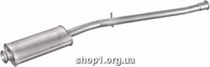 19.84 Резонатор (середній глушник) для Peugeot 309 1.6i; 1.9 86-94