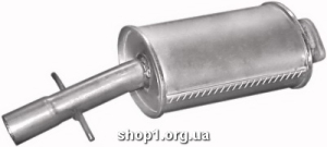 20.06 Резонатор (середній глушник) для FSO Polonez 91- Caro/Atu