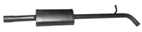 tłumik środkowy / central silencer
