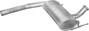 tłumik środkowy / central silencer