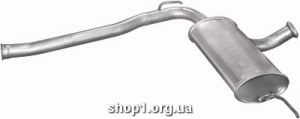 21.181 Резонатор (середній глушник) для Renault R21 2.0i; 2.2i SDN/HB kat. 89-94