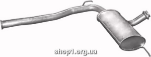 21.184 Резонатор (середній глушник) для Renault R21 2.0i 12V 89-94