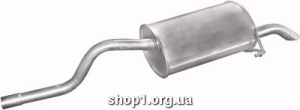 21.269 Глушник задній (кінцевий, основний) для Renault Clio II 1.4i 98-