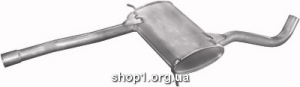 21.284 Резонатор (середній глушник) для Renault Safrane 2.0i 16V; 2.4i 20V 96-