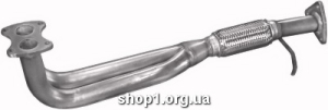22.191 Труба глушника прийомна для Rover 214; 414 1.4 -16V 92 -96