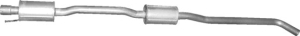 tłumik środkowy / central silencer