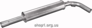 23.13 Резонатор (середній глушник) для Seat Cordoba/Ibiza1.0i; 1.4i; 1,6i SDN;1.8; 1.9SDi; 1.9TD 94-02; VW Polo 1.4i; 1.6i 95 -01; 1.7SDi; 1.9SDi; 1.9TDi 97-01
