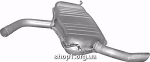 23.78 Глушник задній (кінцевий, основний) для Seat Altea 1.6i-16V 04-05 , Leon 1.6i-16V 07/05-08/05