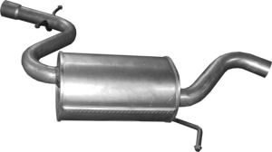 tłumik środkowy / central silencer