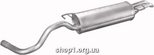 24.27 Глушник задній (кінцевий, основний) для Skoda Octavia 1.6i HB 100KM Seat Toledo 1,9 SDi 01- VWGolf IV 1,4i-16V 1,6i ,1,9SDi 99-