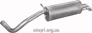 24.45 Глушник задній (кінцевий, основний) для Skoda Fabia 1.9SDi ; 1.9TDi TD combi 02/00-