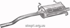 25.02 Глушник задній (кінцевий, основний) для Suzuki Swift 3D 5D 88-00 1.0/1.0i (287-101=25.01+25.02)