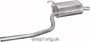 25.51 Глушник задній (кінцевий, основний) для Suzuki Baleno 1.3i-16V 1.6i-16V sedan 95-00