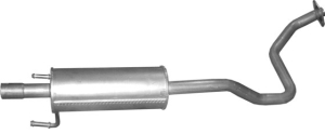 tłumik środkowy / central silencer