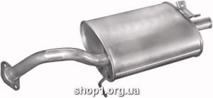 26.10 Глушник задній (кінцевий, основний) для Toyota Corolla 1.3i -12V; 1.6; 1.6 -16V; 1.8D 87-92