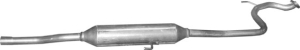 tłumik środkowy / central silencer