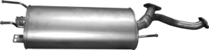 tłumik środkowy / central silencer