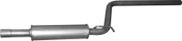 tłumik środkowy / central silencer