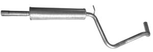 tłumik środkowy / central silencer
