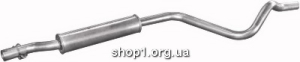 30.171 Резонатор (середній глушник) для VW Golf I 1.8 cabrio 06/87-09/88