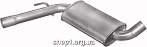 30.43 Резонатор (середній глушник) для VW Passat 1.6TD/1.9TD kat 88-96
