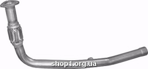 30.436 Труба колекторна без каталізатора для VW Polo 1.0i 94-96 , 1.3i 95-96 , 1.4i 95-99 , Lupo 1.0i 98-00 , Seat Aros 1.0i , 1.4i 97-00