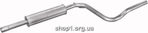 30.50 Резонатор (середній глушник) для VW Caddy/ Seat Inca 1.4-1.9D 95-