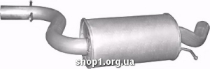 30.612 Резонатор (середній глушник) для VW Golf V 3.2 ,VI