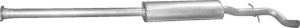 tłumik środkowy / central silencer
