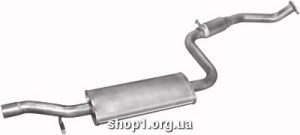 31.250 Резонатор (середній глушник) для Volvo S40 V40 1.6i -16V; 1.8i -16V; 2.0i -16V 96 -00