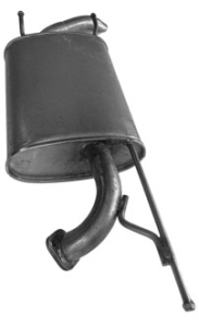 tłumik końcowy / rear silencer